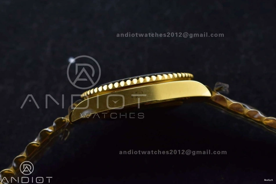 126718 GRNR Gold Factory YG CHS on 1:1 Black II GMT VR3285 Bracelet Edition Gain Best Dial Weight Master Jubilee 0507